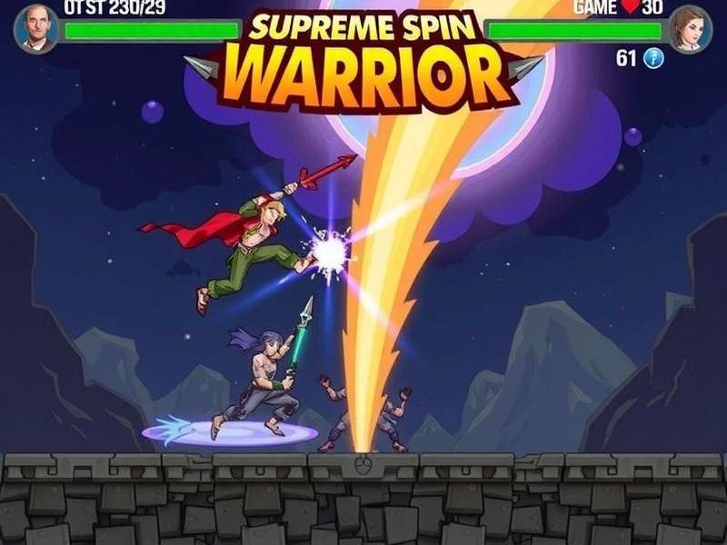 Supreme Spin Warrior Gameplay Mechanics