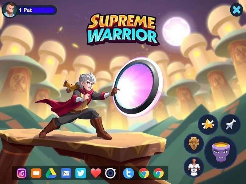 Supreme Spin Warrior Game Screenshot